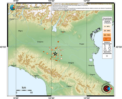 Mappa comuni con almeno 3 questionari