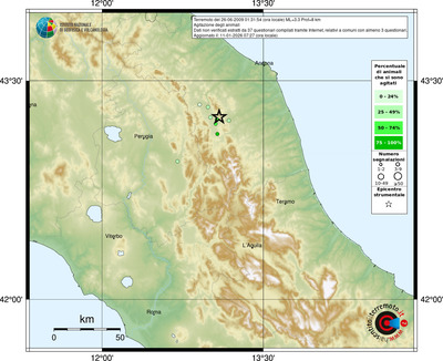Mappa comuni con almeno 3 questionari