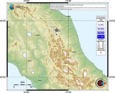 Mappa comuni con almeno 3 questionari