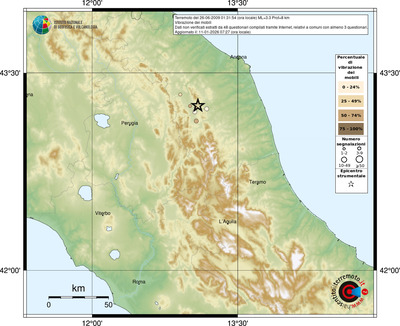 Mappa comuni con almeno 3 questionari