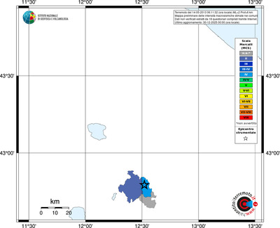 Mappa MCS - territori comuni