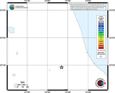 Mappa EMS - territori località