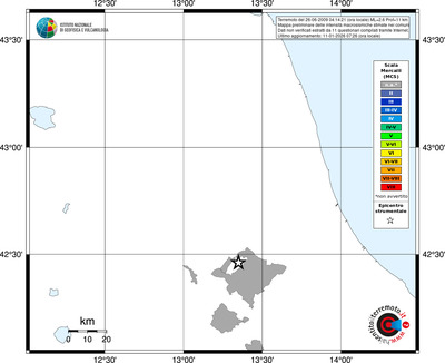 Mappa MCS - territori comuni