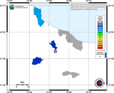 Mappa MCS - territori comuni
