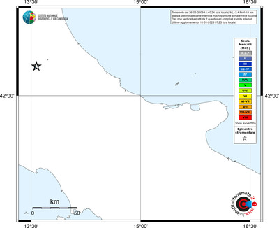 Mappa MCS - territori località
