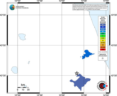 Mappa MCS - territori comuni