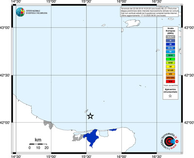 Mappa EMS - territori comuni