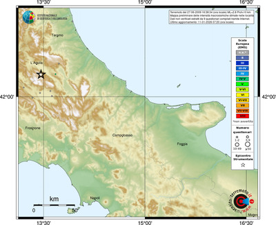 Mappa EMS - località