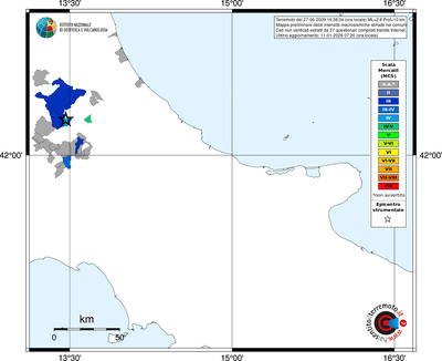 Mappa MCS - territori comuni