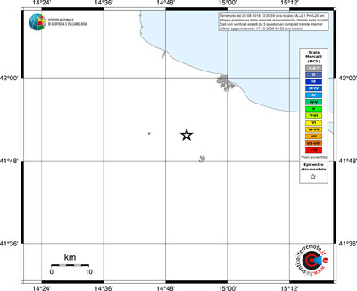 Mappa MCS - territori località