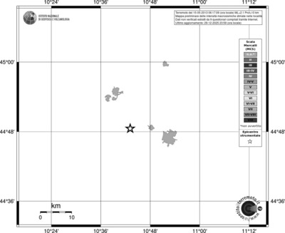 Mappa MCS - territori località