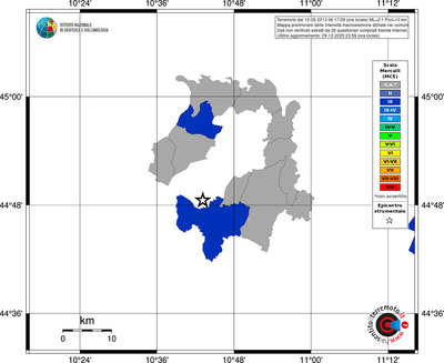 Mappa MCS - territori comuni