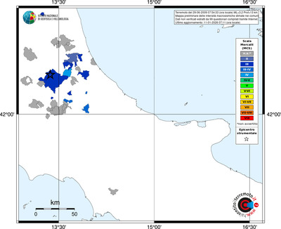 Mappa MCS - territori comuni