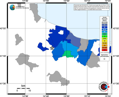 Mappa MCS - territori comuni