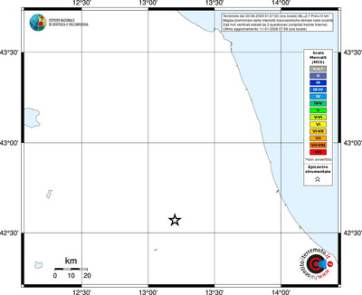 Mappa MCS - territori località