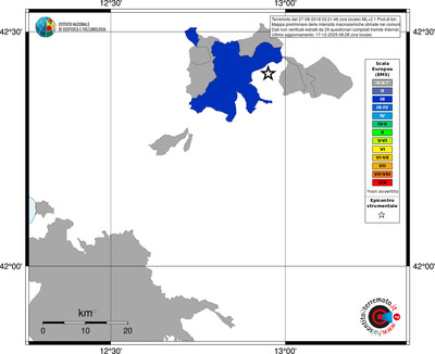 Mappa EMS - territori comuni