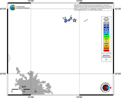 Mappa MCS - territori località
