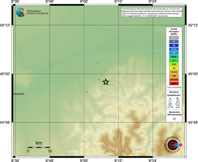 Mappa EMS - località