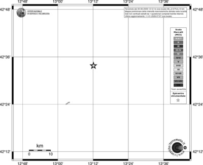 Mappa MCS - territori località