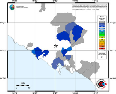 Mappa MCS - territori comuni