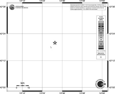 Mappa EMS - territori località