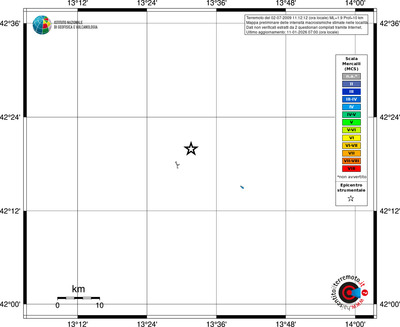 Mappa MCS - territori località