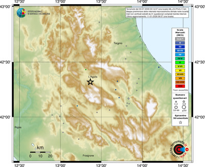 Mappa MCS - località
