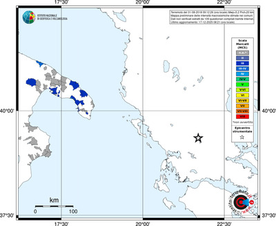 Mappa MCS - territori comuni