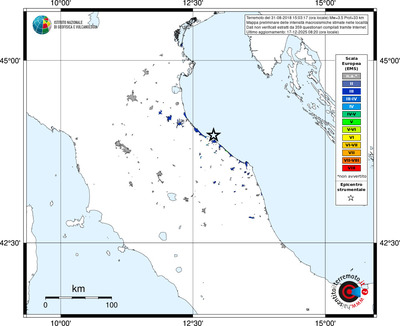 Mappa EMS - territori località
