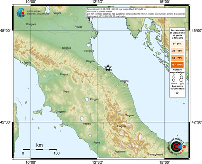 Mappa comuni con almeno 3 questionari