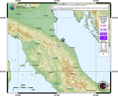 Mappa comuni con almeno 3 questionari