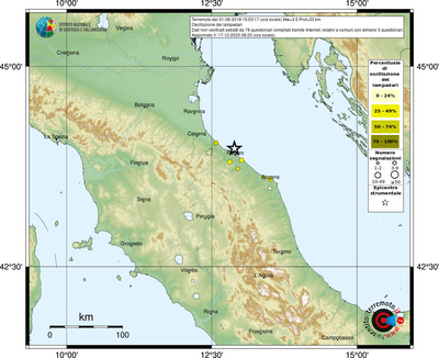 Mappa comuni con almeno 3 questionari