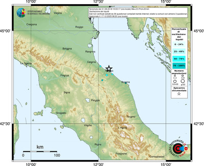Mappa comuni con almeno 3 questionari