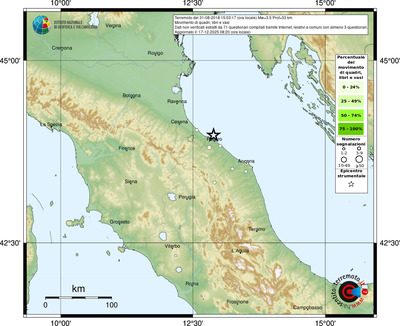 Mappa comuni con almeno 3 questionari
