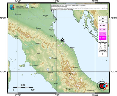 Mappa comuni con almeno 3 questionari