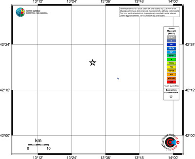 Mappa MCS - territori località