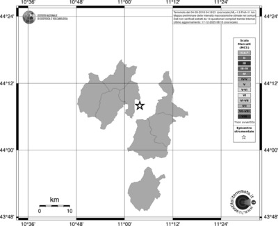 Mappa MCS - territori comuni