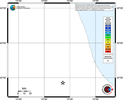 Mappa MCS - territori località