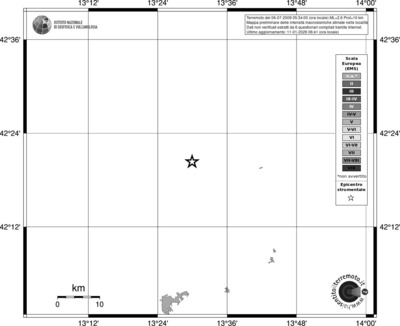 Mappa EMS - territori località