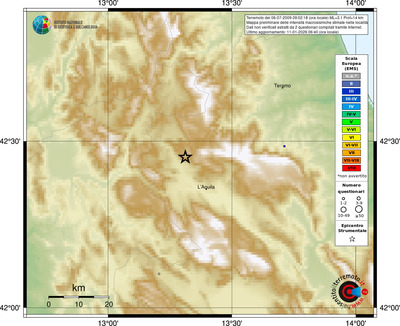 Mappa EMS - località