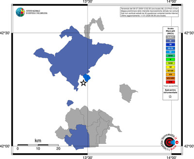 Mappa MCS - territori comuni
