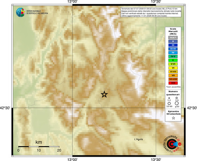 Mappa MCS - località