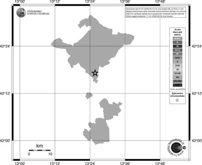 Mappa MCS - territori comuni
