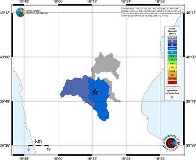 Mappa MCS - territori comuni
