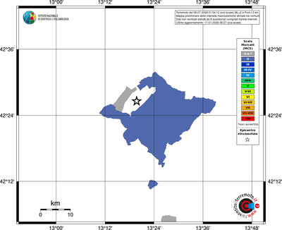 Mappa MCS - territori comuni