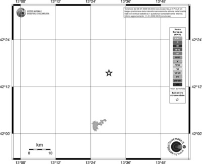 Mappa EMS - territori località