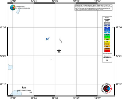 Mappa MCS - territori località