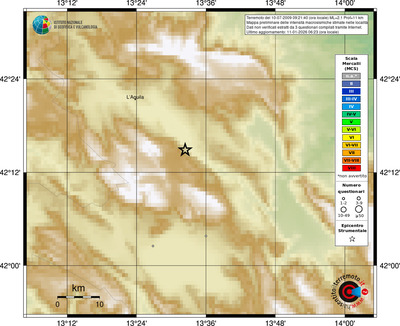 Mappa MCS - località