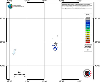 Mappa MCS - territori località