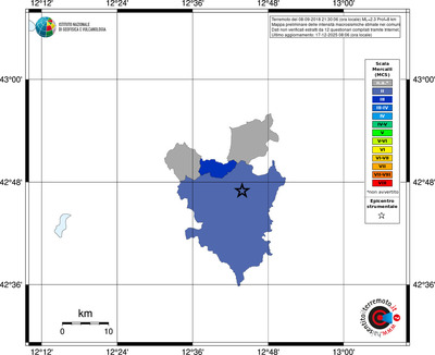 Mappa MCS - territori comuni